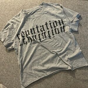 Taylor Swift Reputation Tour Merch Cropped Tee